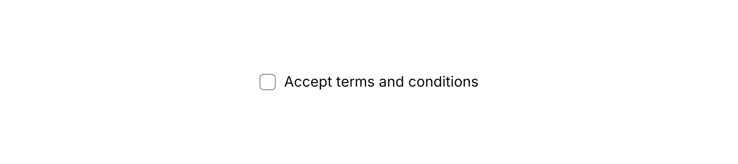 Default: A labelled checkbox bound to a bool.